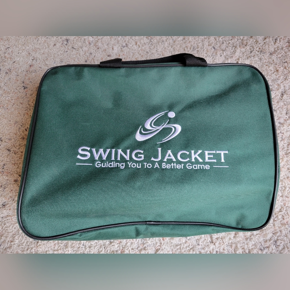 Swing Jacket Ultimate Swing Teacher to improve men's & women's golf swing EUC